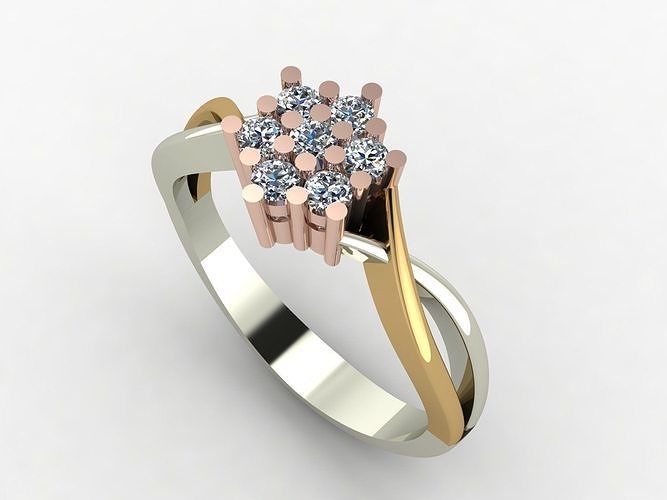 wedding  ring 3D print model