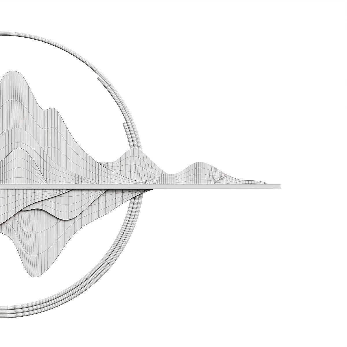 LaLume - Moon in the clouds 3D model_2