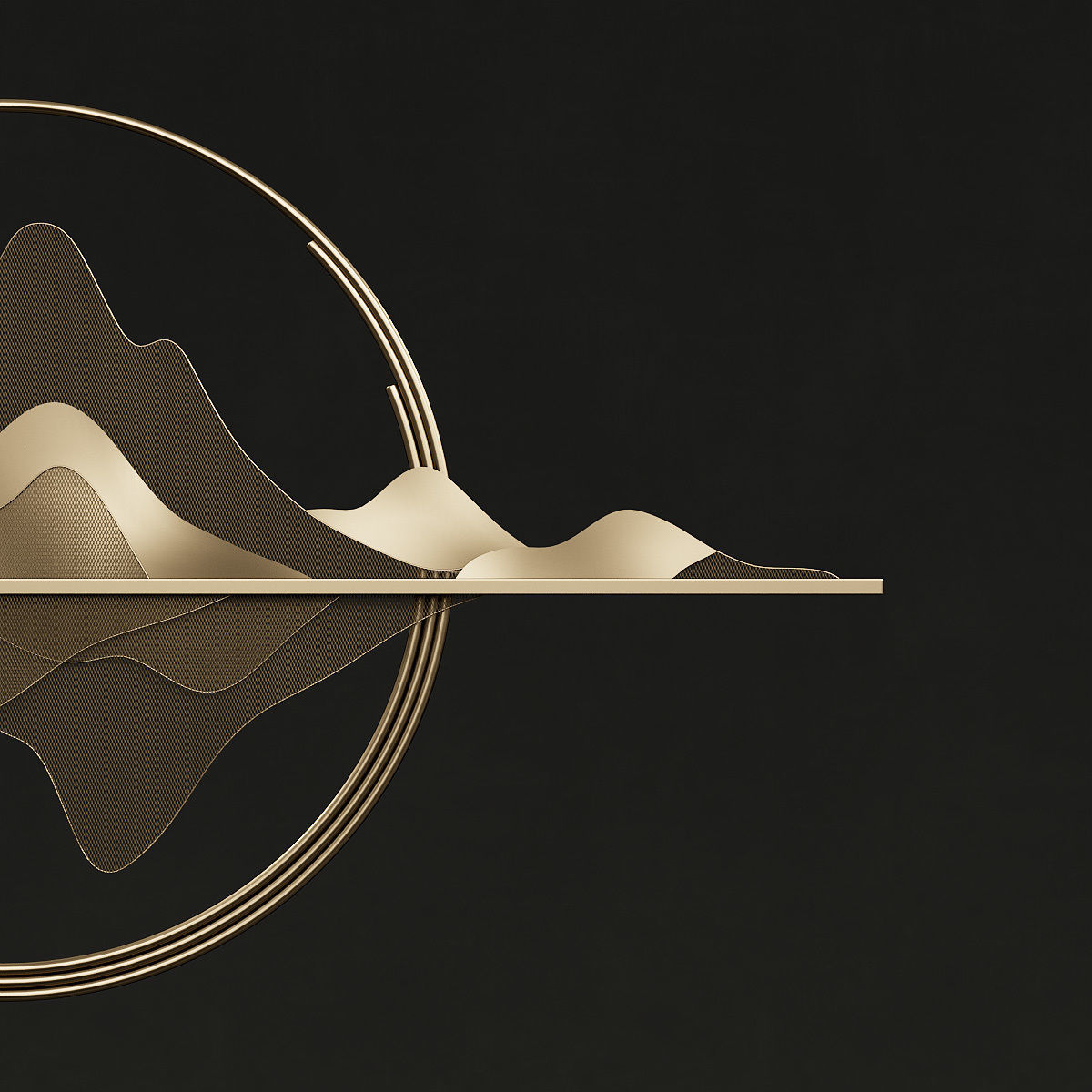 LaLume - Moon in the clouds 3D model_1