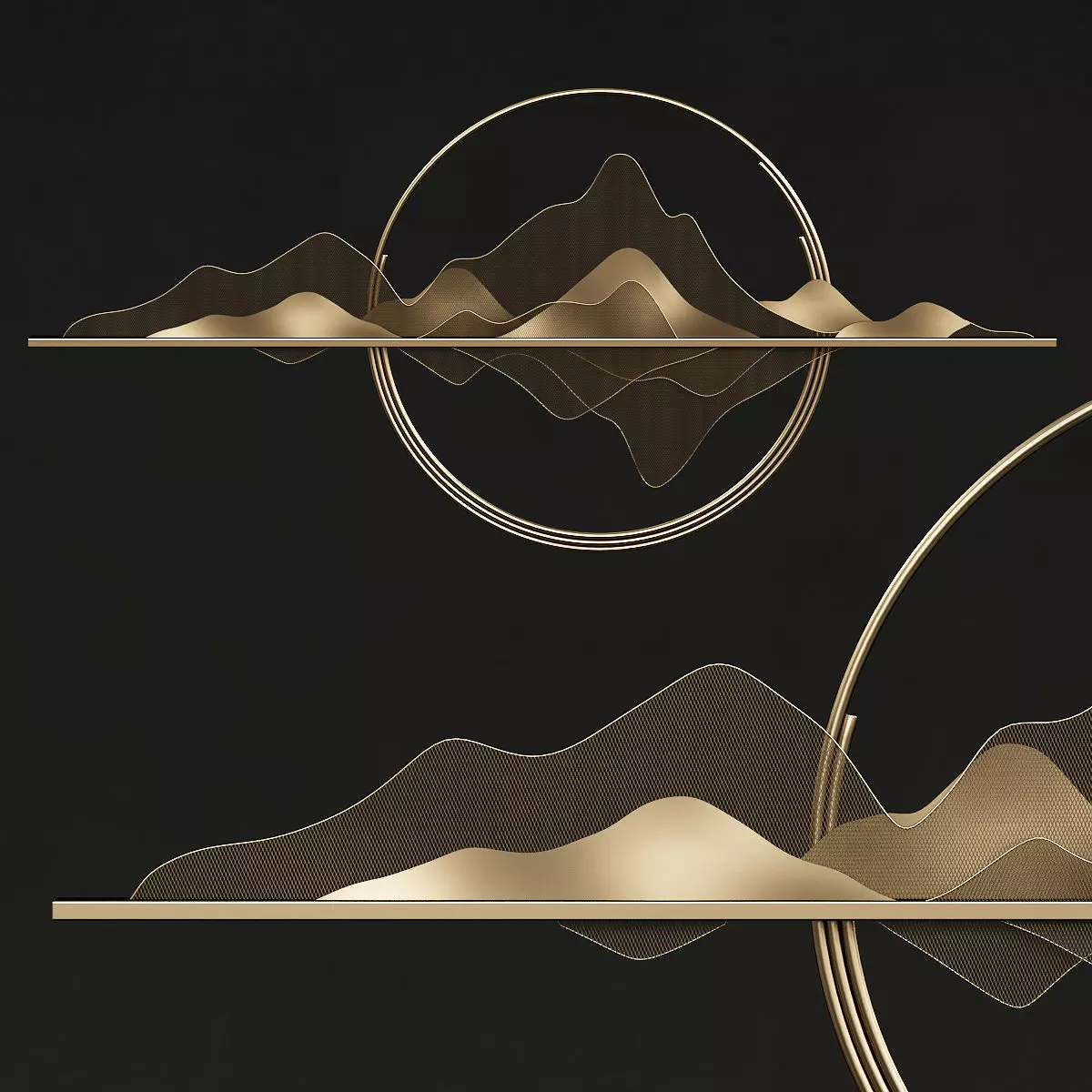 LaLume - Moon in the clouds 3D model_0