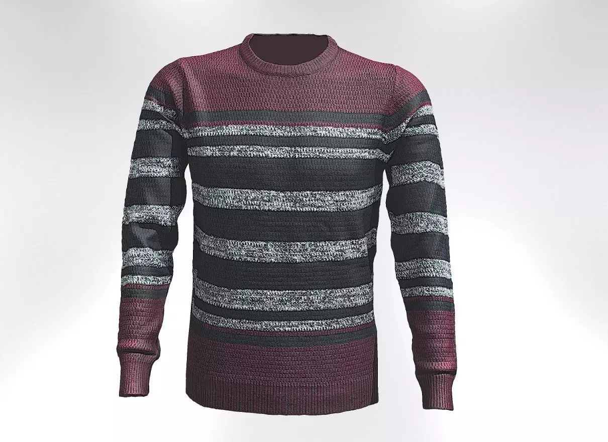 Brave Soul Jumper Low-poly 3D model