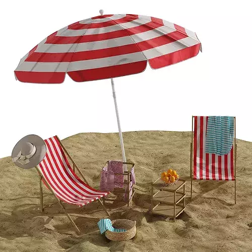 Beach lounge outdoor set 11