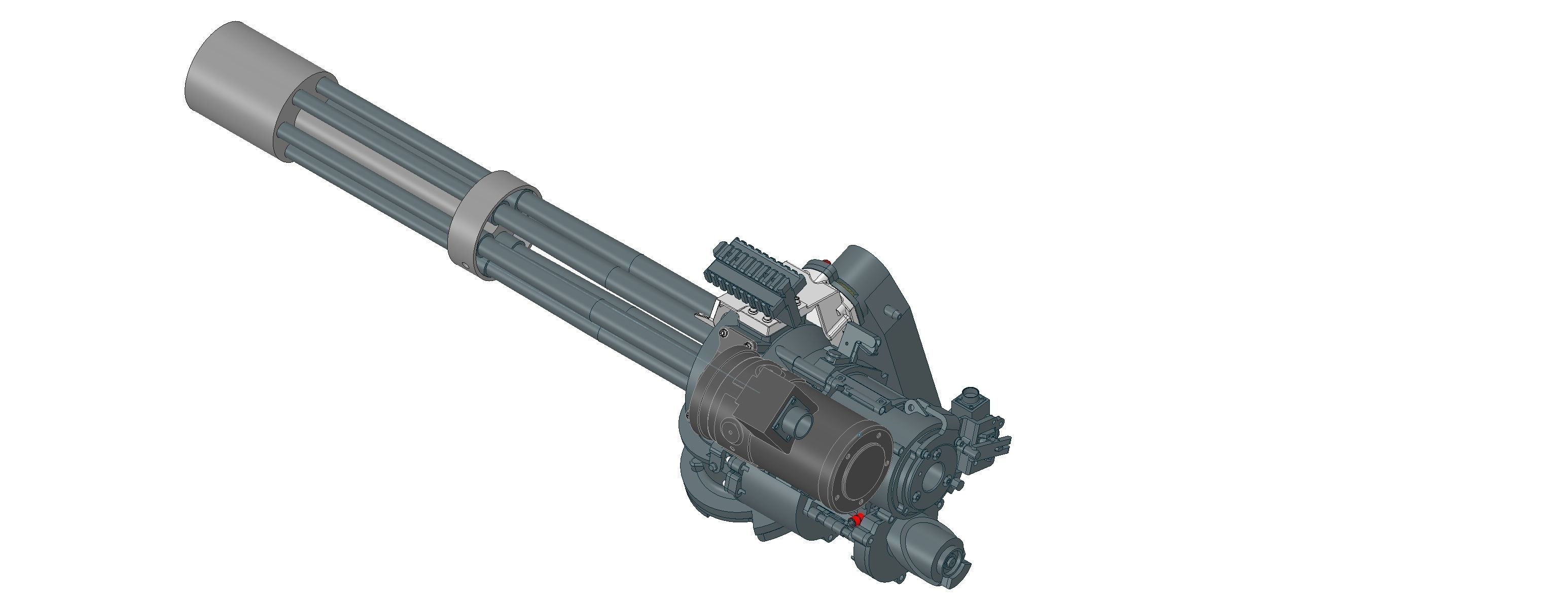 m134 minigun 3D model_4
