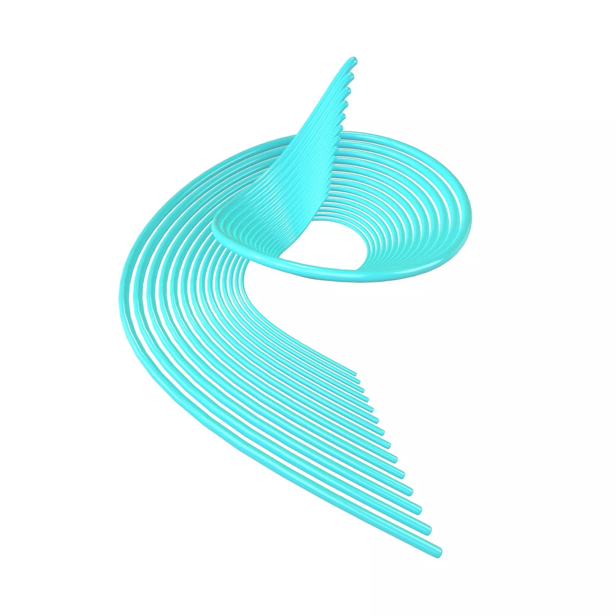 Abstract Shape v4 003 Low-poly 3D model_0