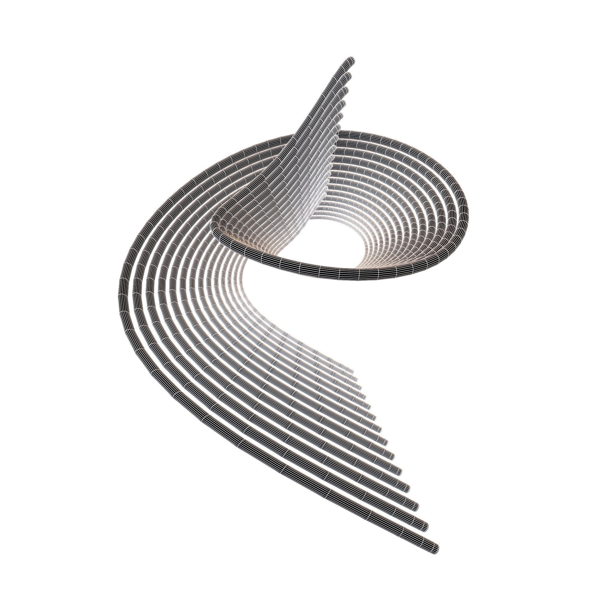 Abstract Shape v4 003 Low-poly 3D model_5