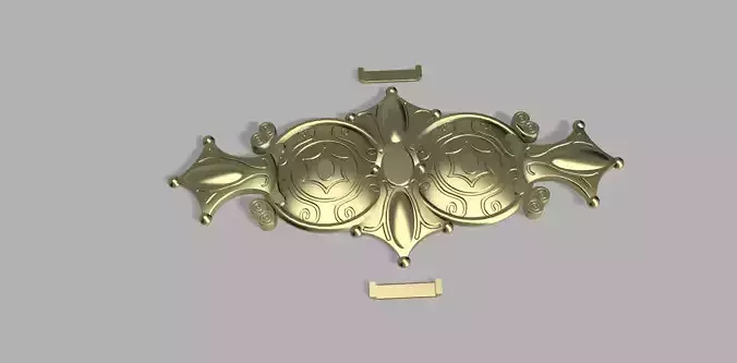 Aladdin cosplay belt buckle