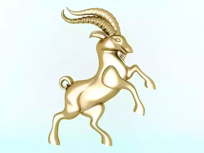 Goat for jewelry - Goat for ring - Goat for pendant - N415 3D print model