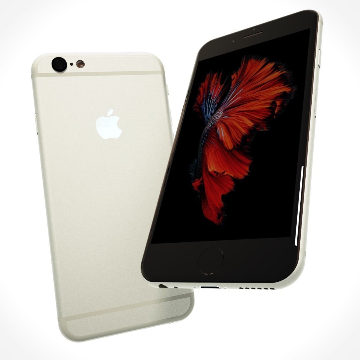 iPhone 6s - full details - original dimensions 3D model_1