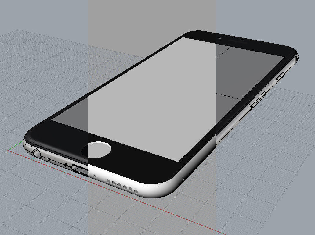 iPhone 6s - full details - original dimensions 3D model_3