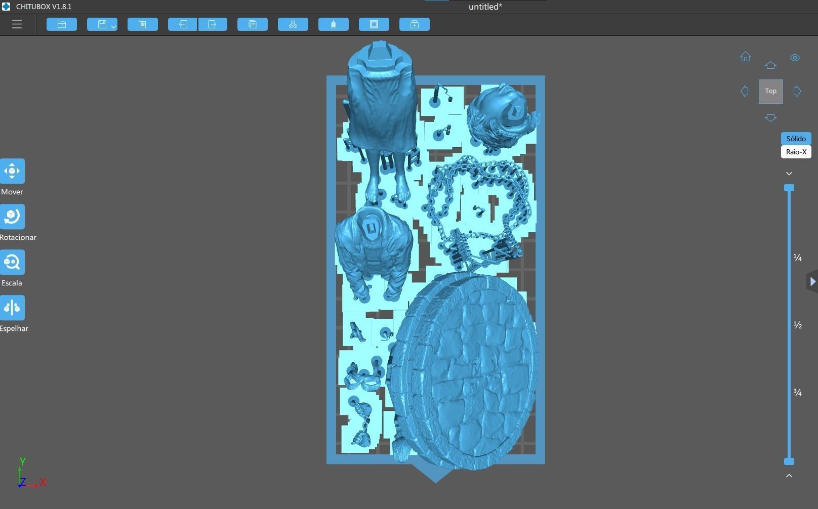 Nosferatu Girl Sculpt - 3D Print Ready 3D print model_11