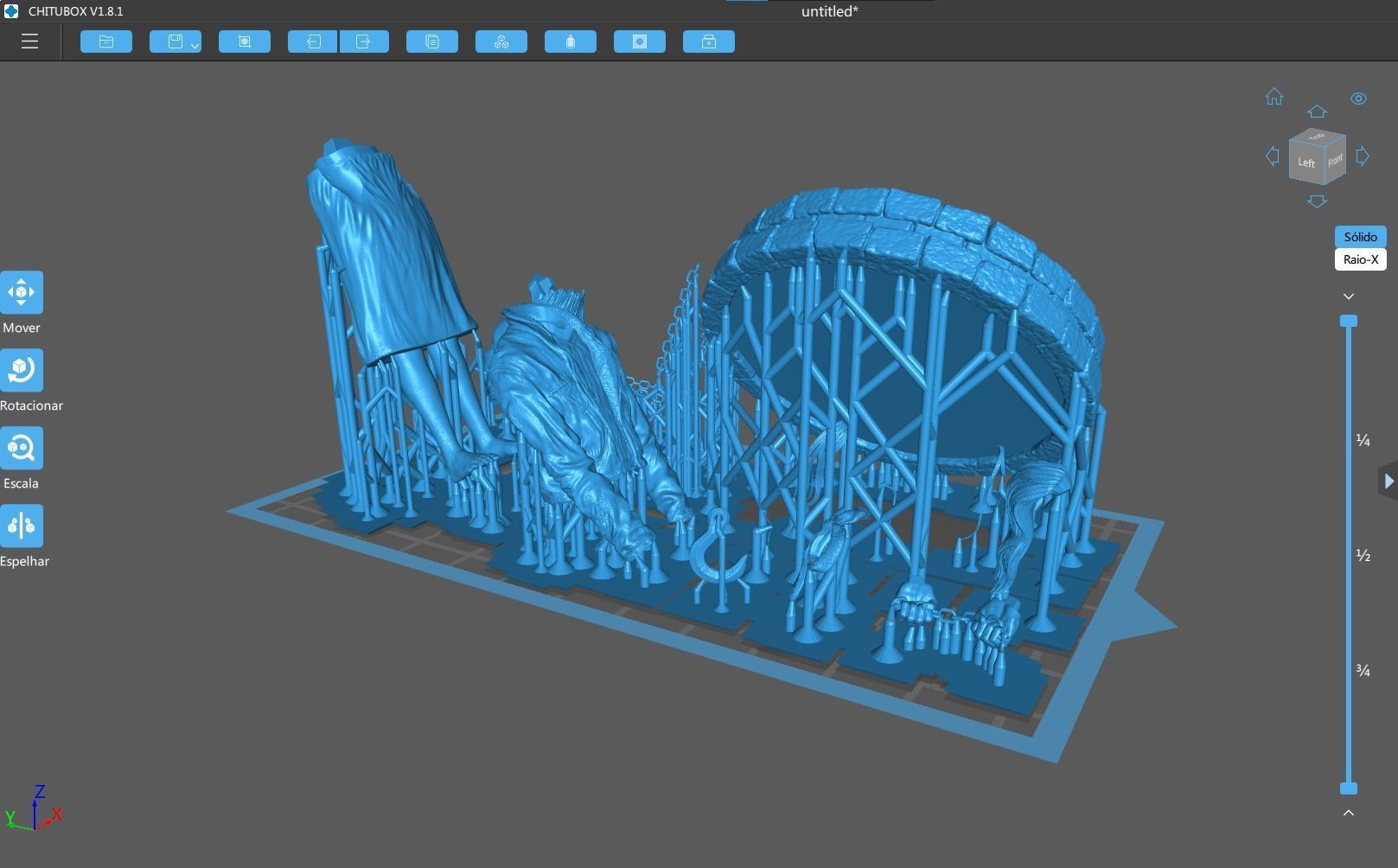 Nosferatu Girl Sculpt - 3D Print Ready 3D print model_10