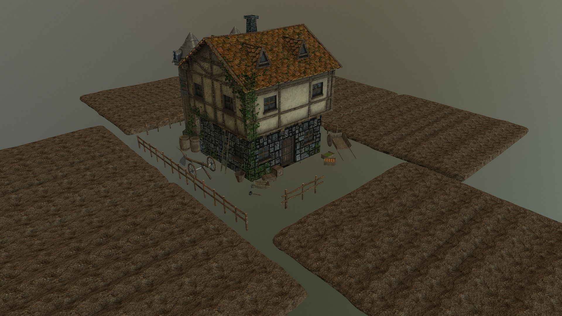  Farm House 3D model_24