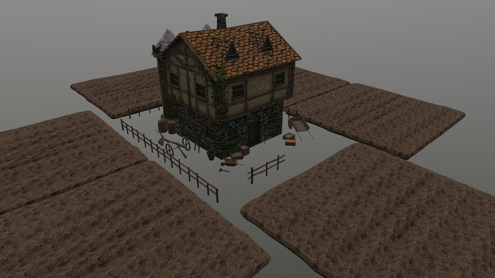  Farm House 3D model_23