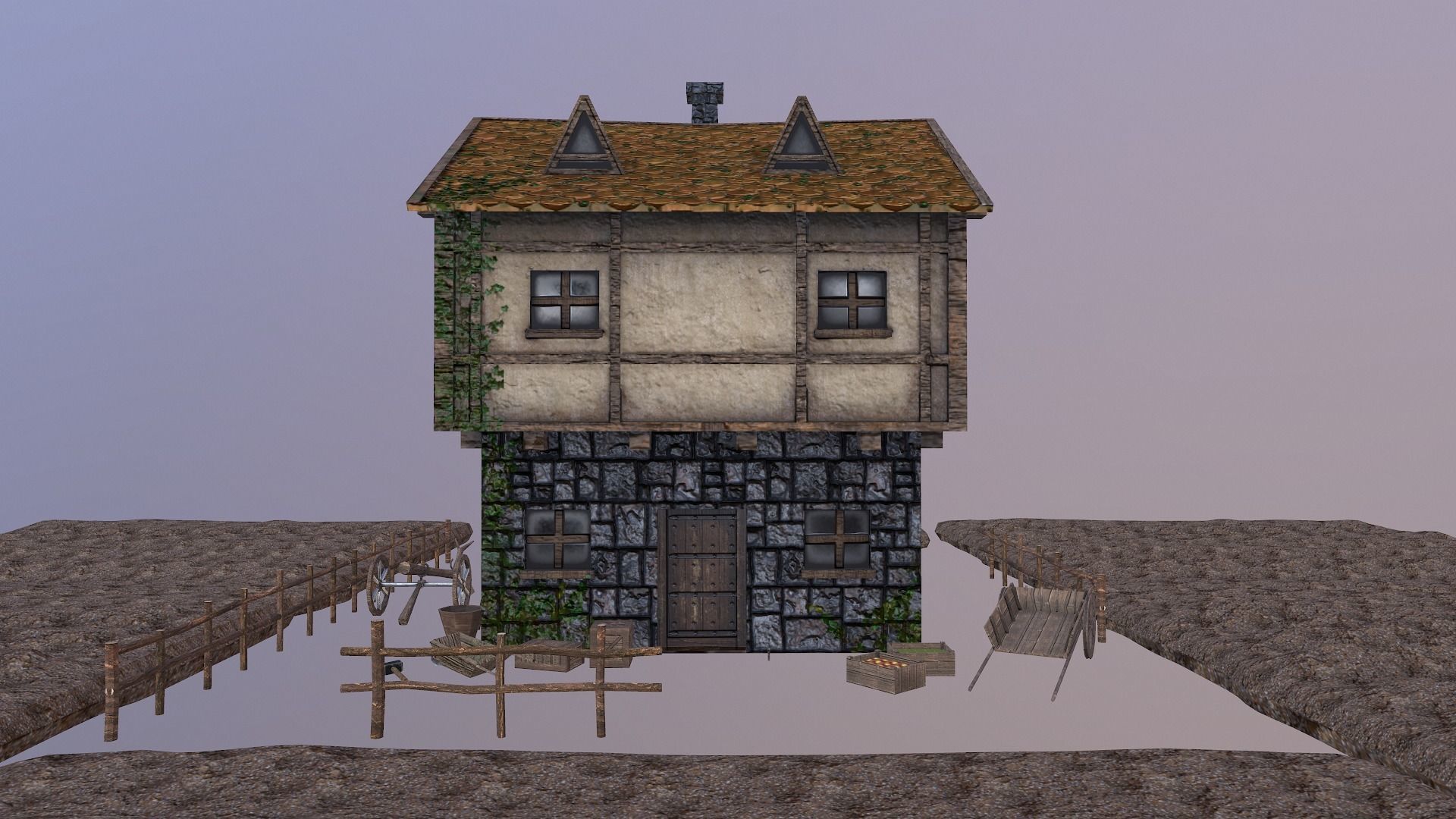  Farm House 3D model_8