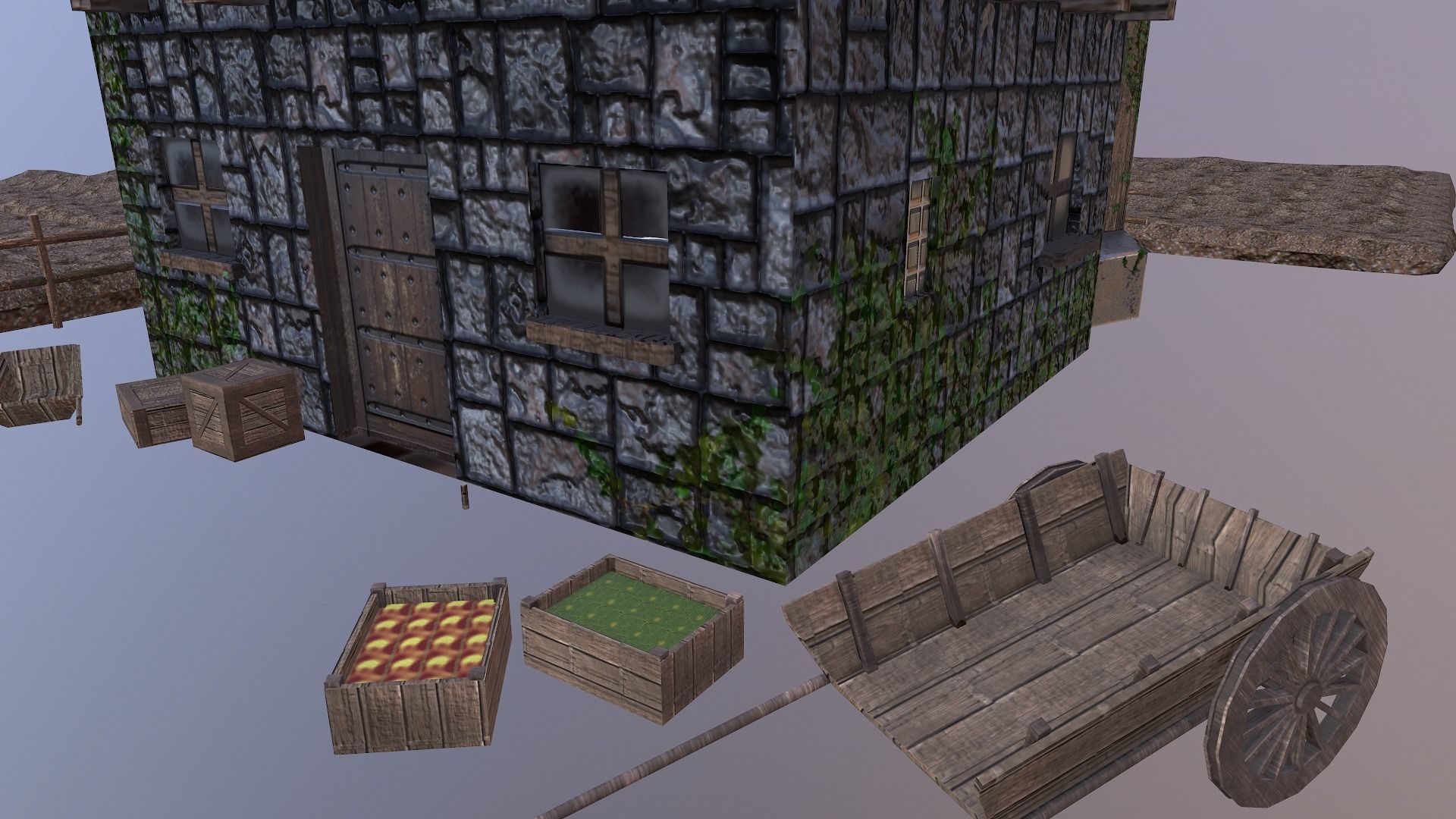  Farm House 3D model_10