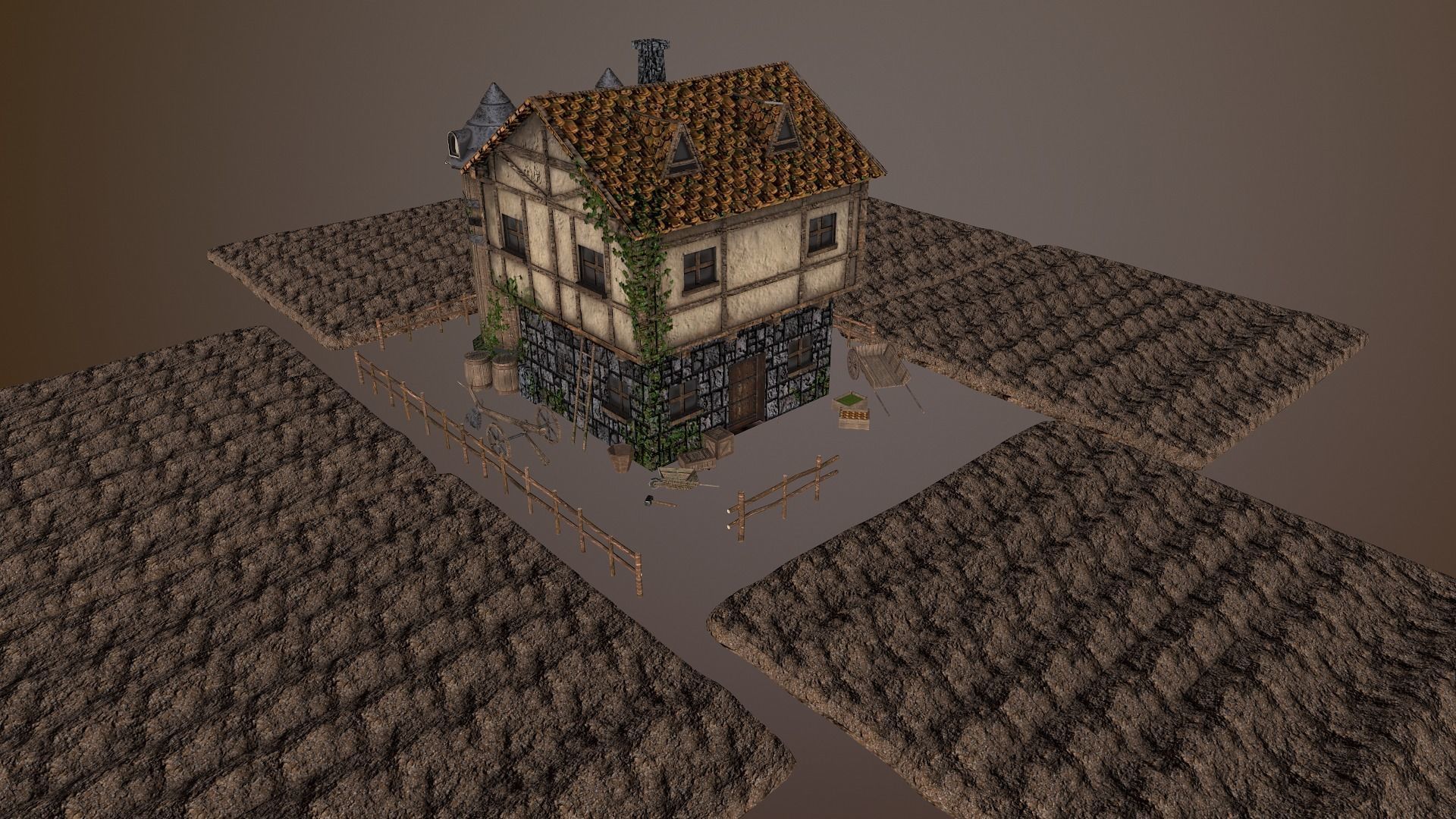  Farm House 3D model_26