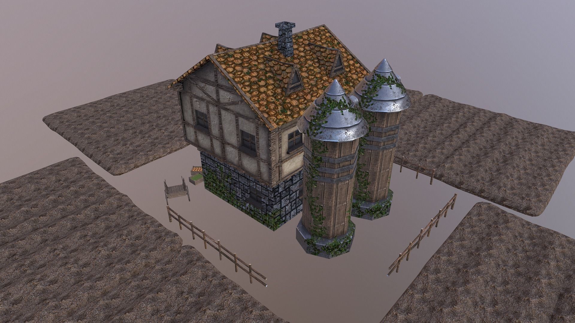  Farm House 3D model_6