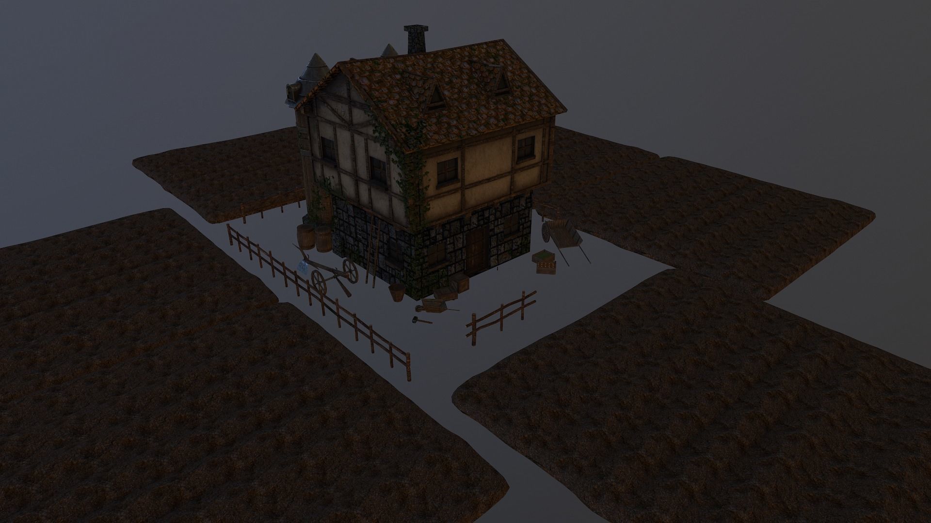  Farm House 3D model_28