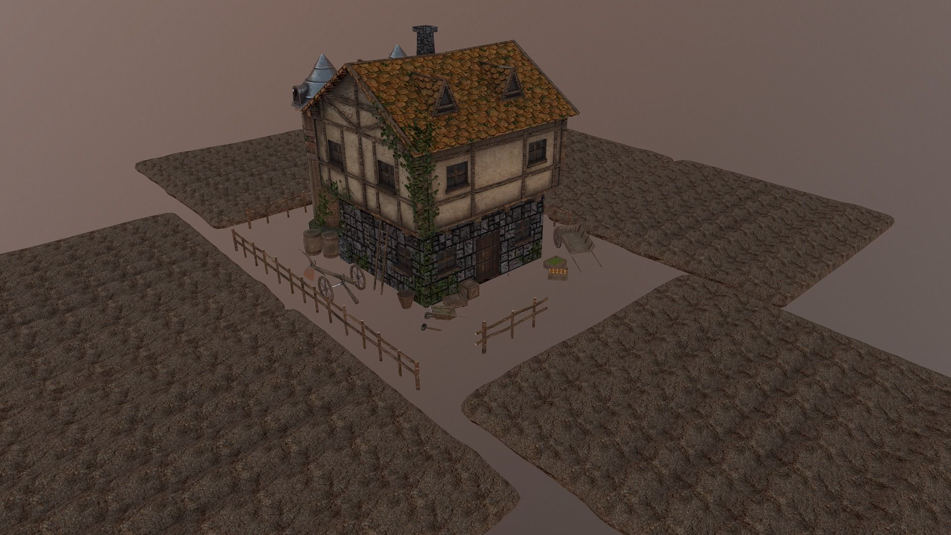  Farm House 3D model_27