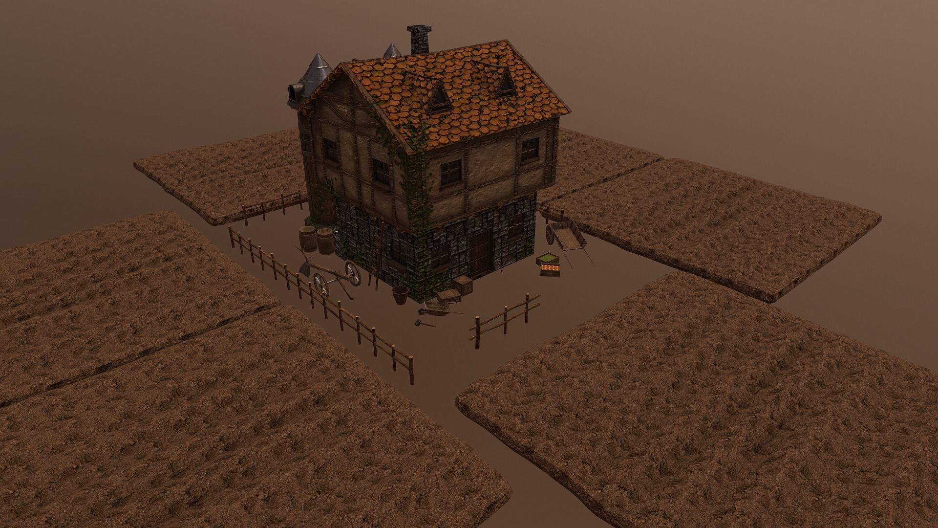  Farm House 3D model_25