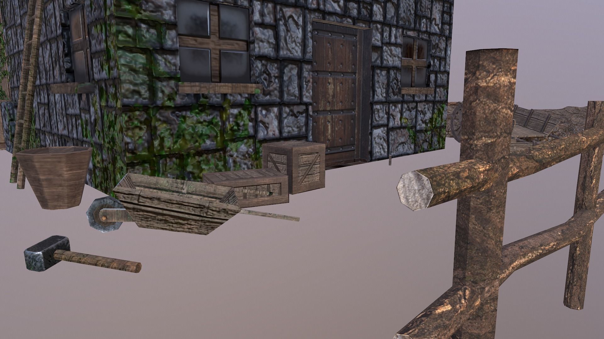  Farm House 3D model_9