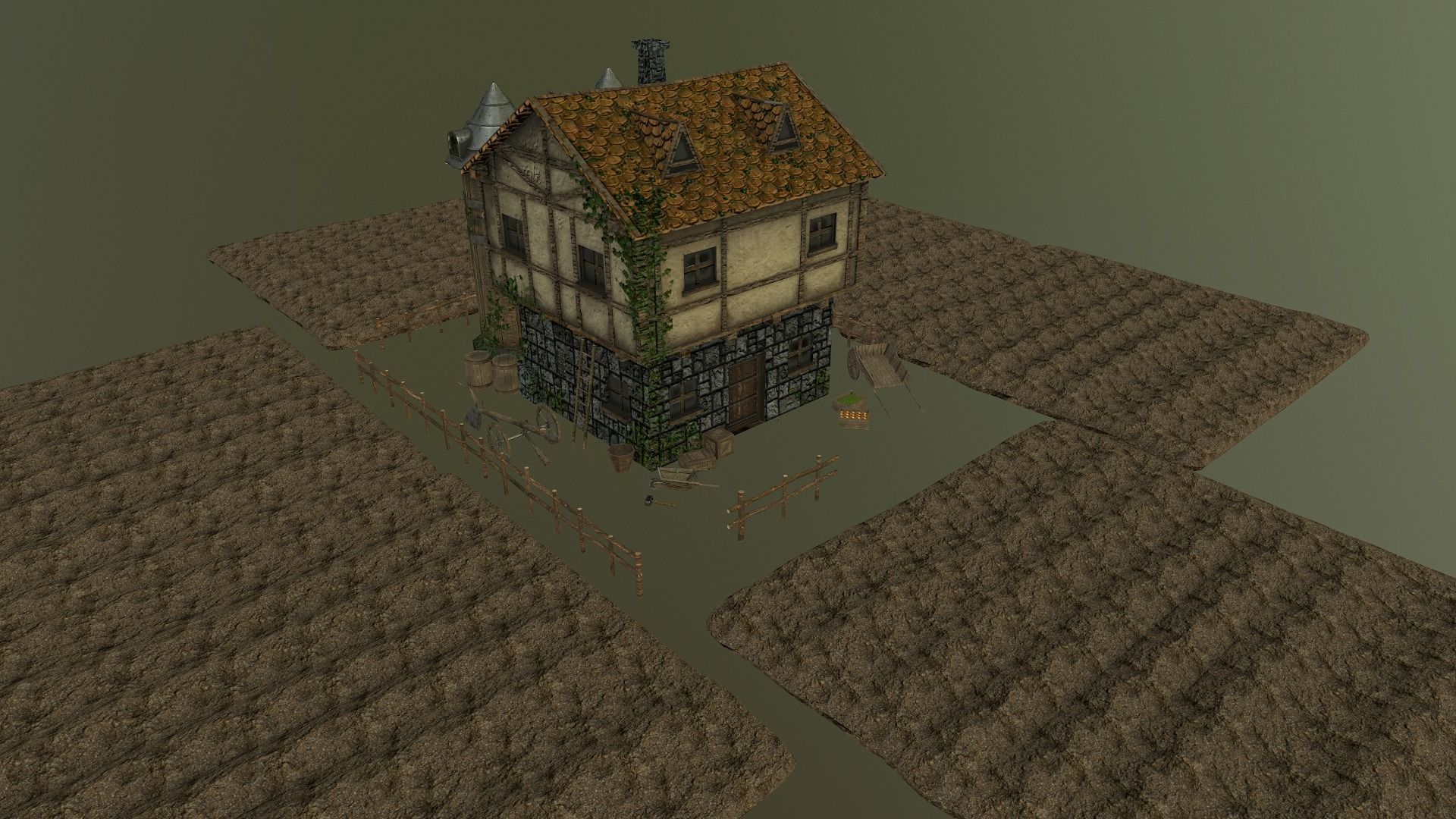  Farm House 3D model_35