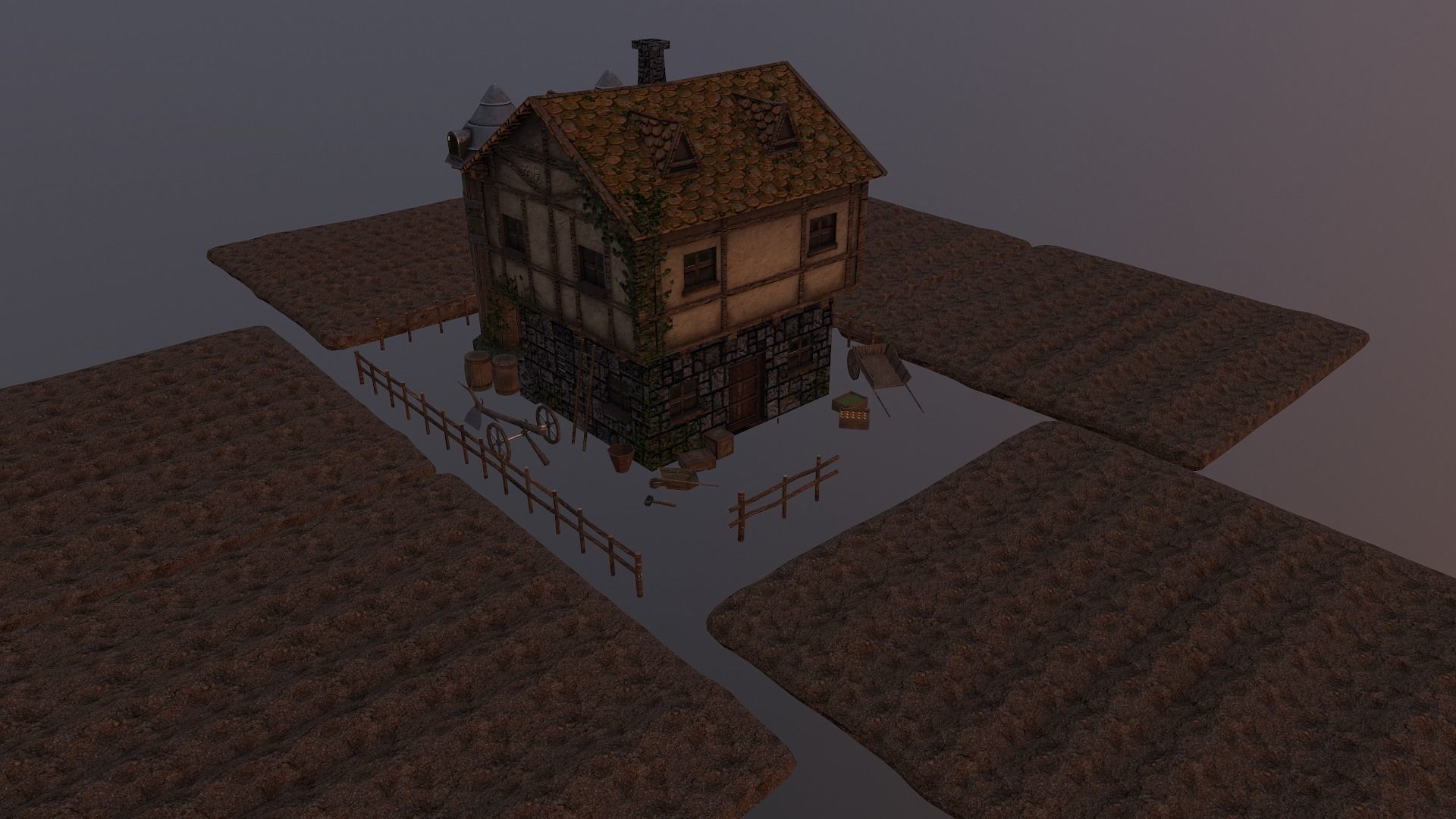  Farm House 3D model_29