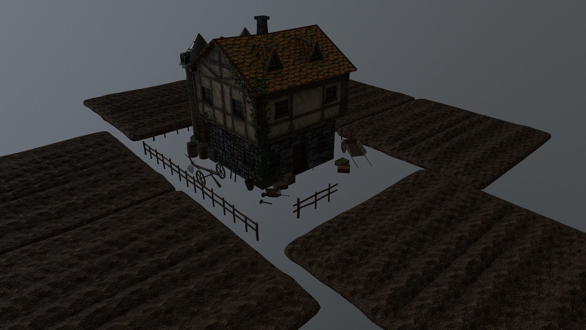  Farm House 3D model_30
