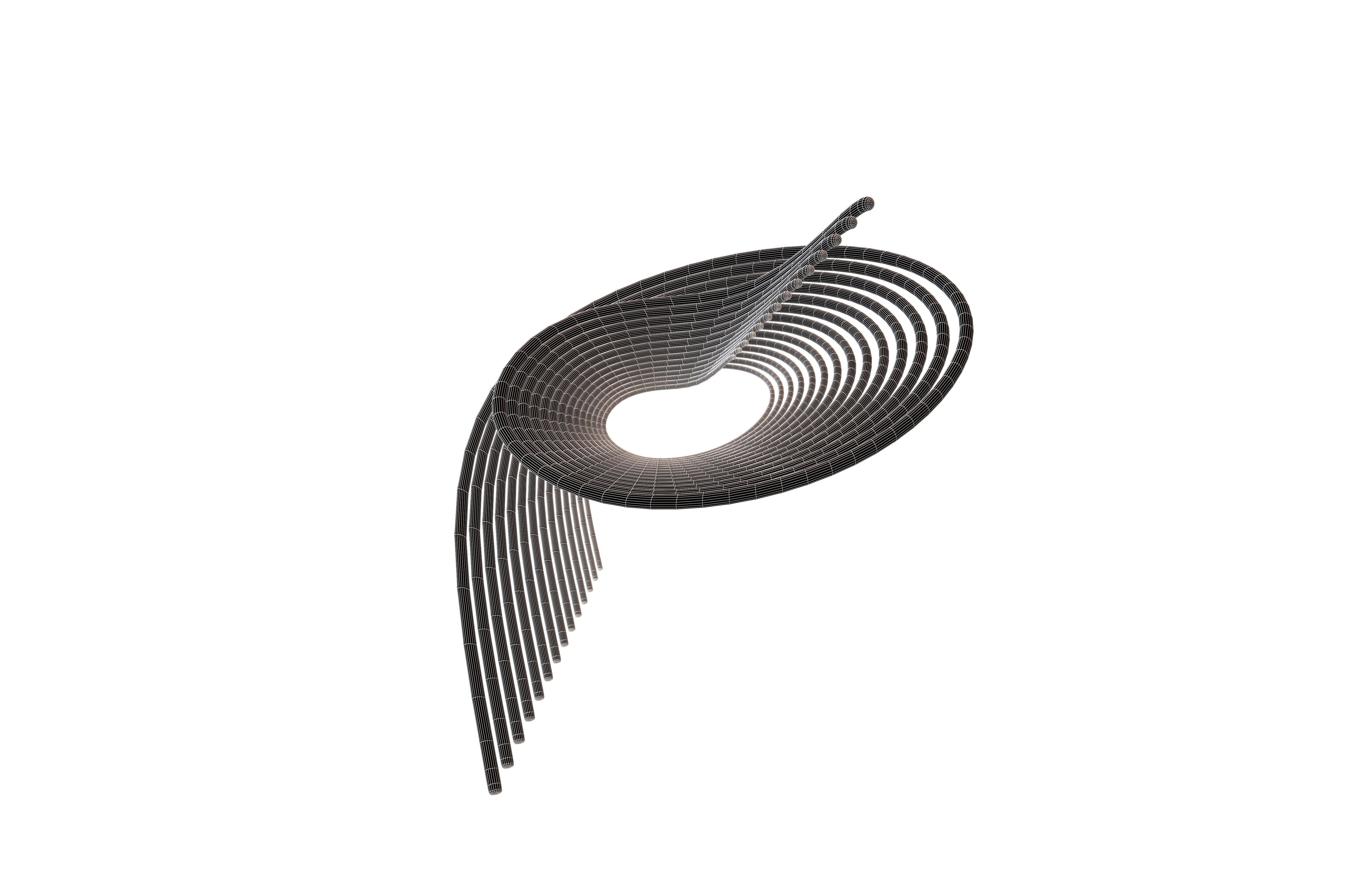 Abstract Shape v4 004 Low-poly 3D model_6