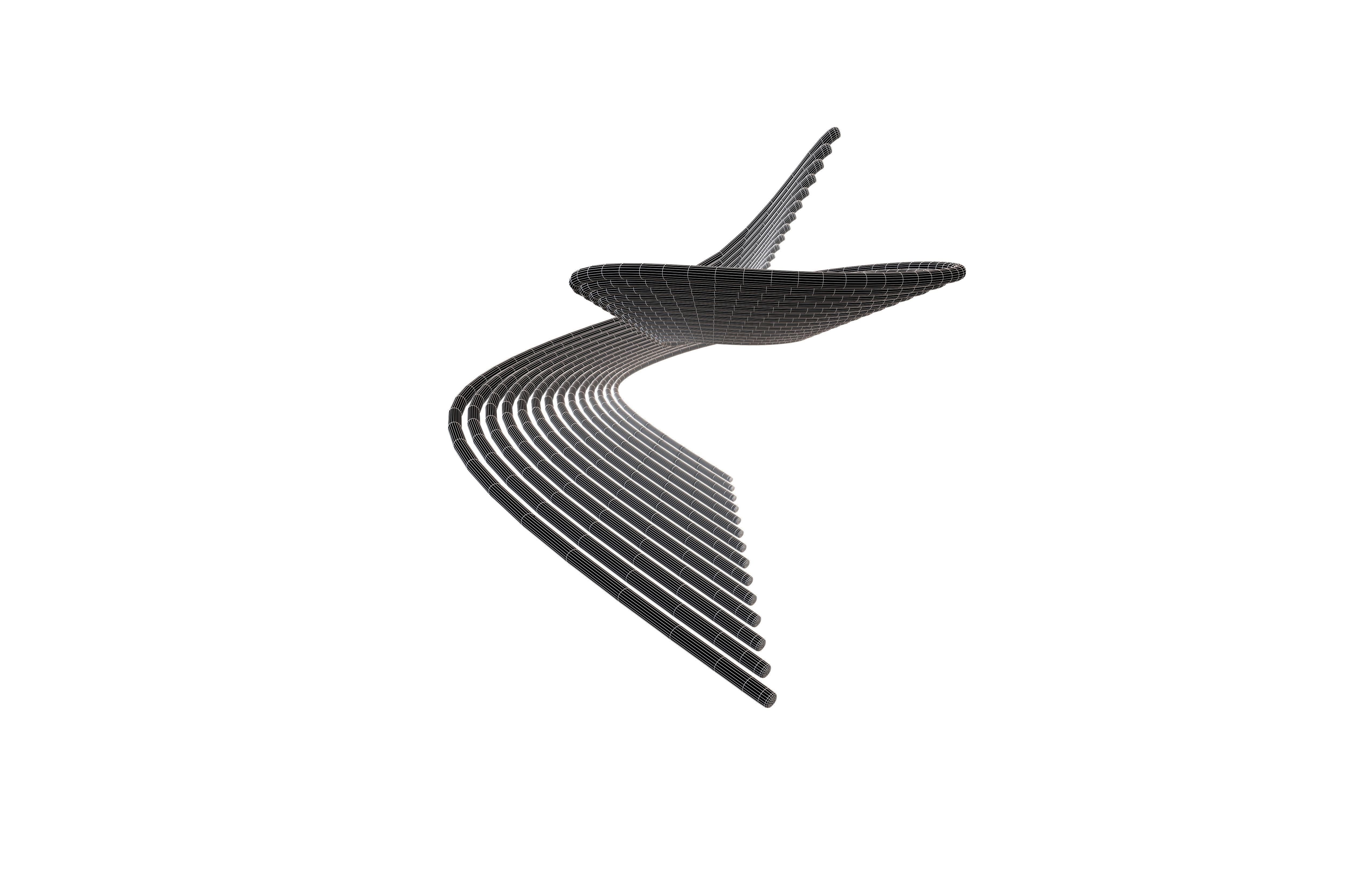 Abstract Shape v4 005 Low-poly 3D model_4