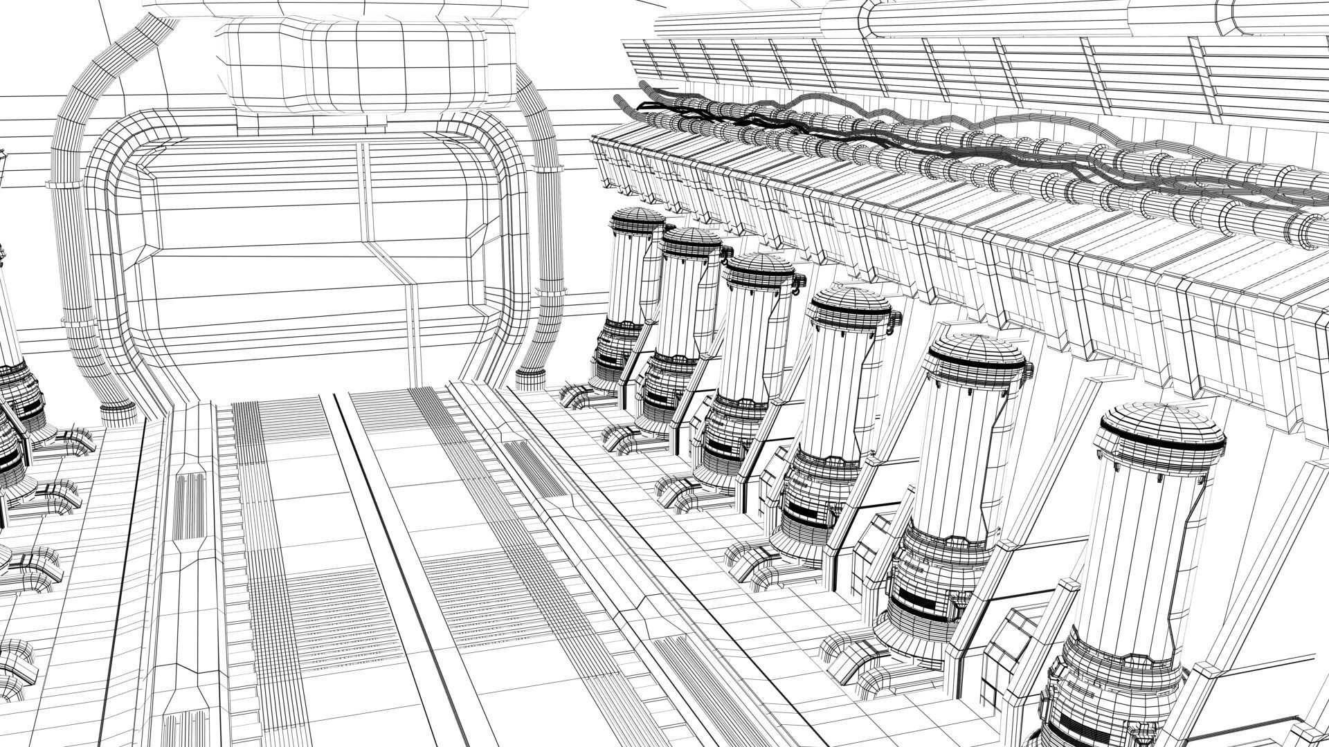 Cryogenic Lab 3D model_5