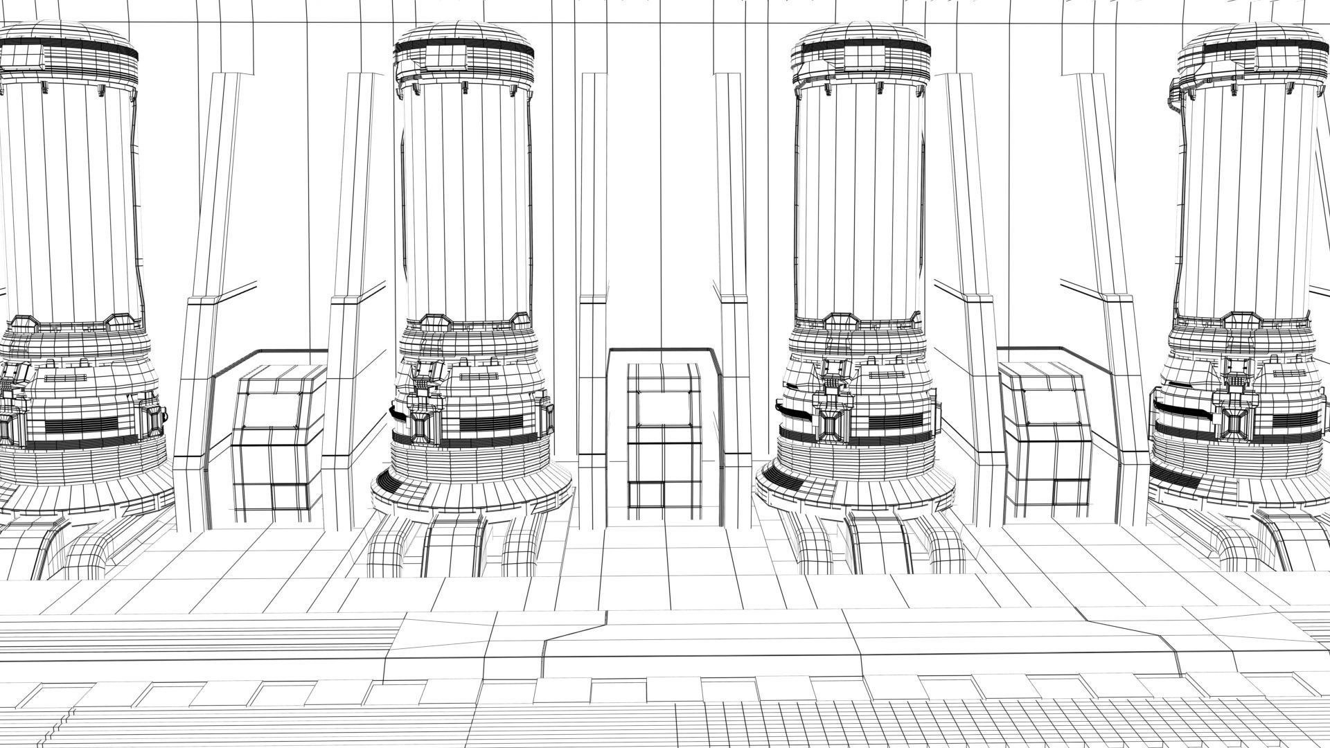 Cryogenic Lab 3D model_6