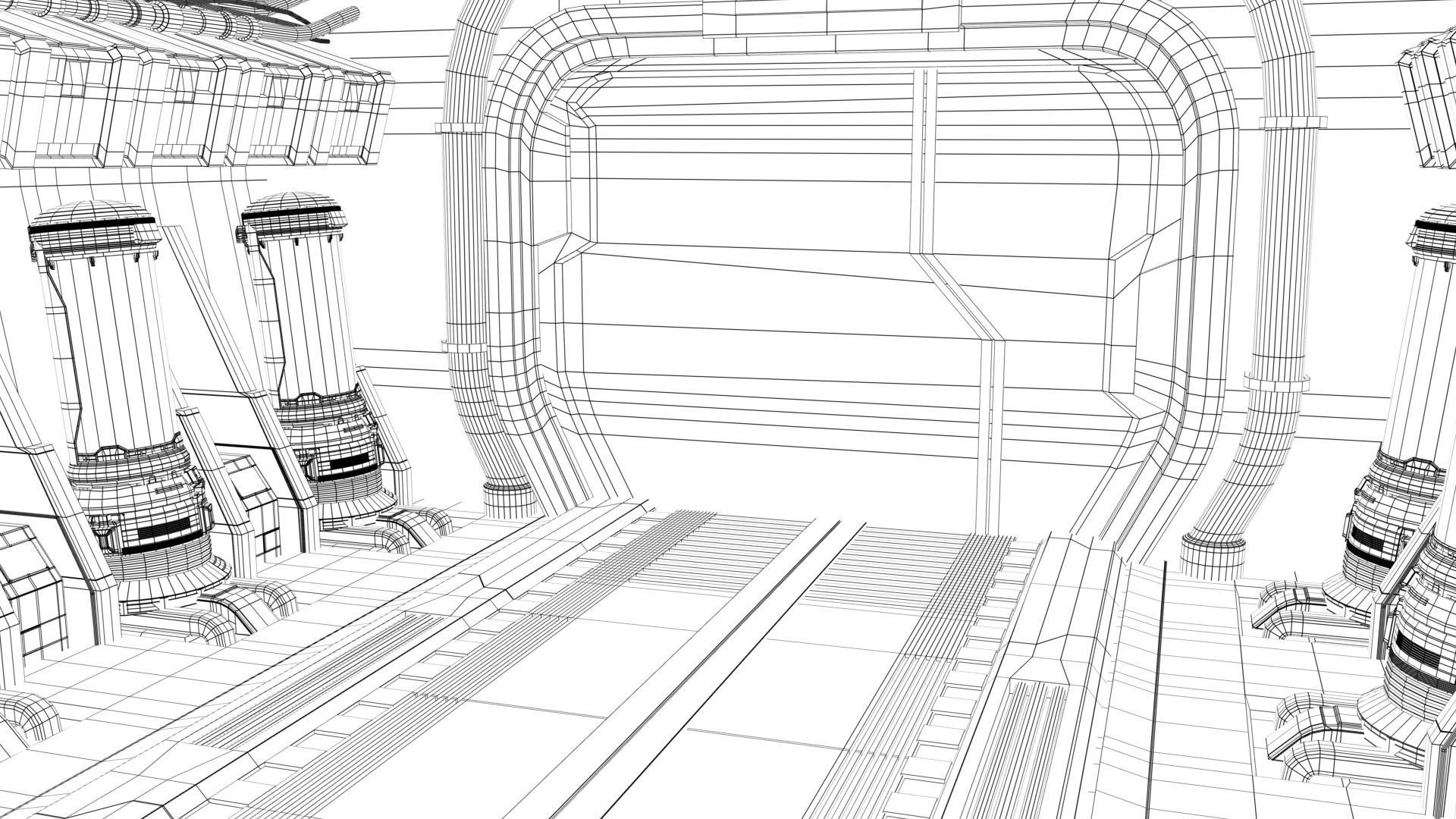 Cryogenic Lab 3D model_7