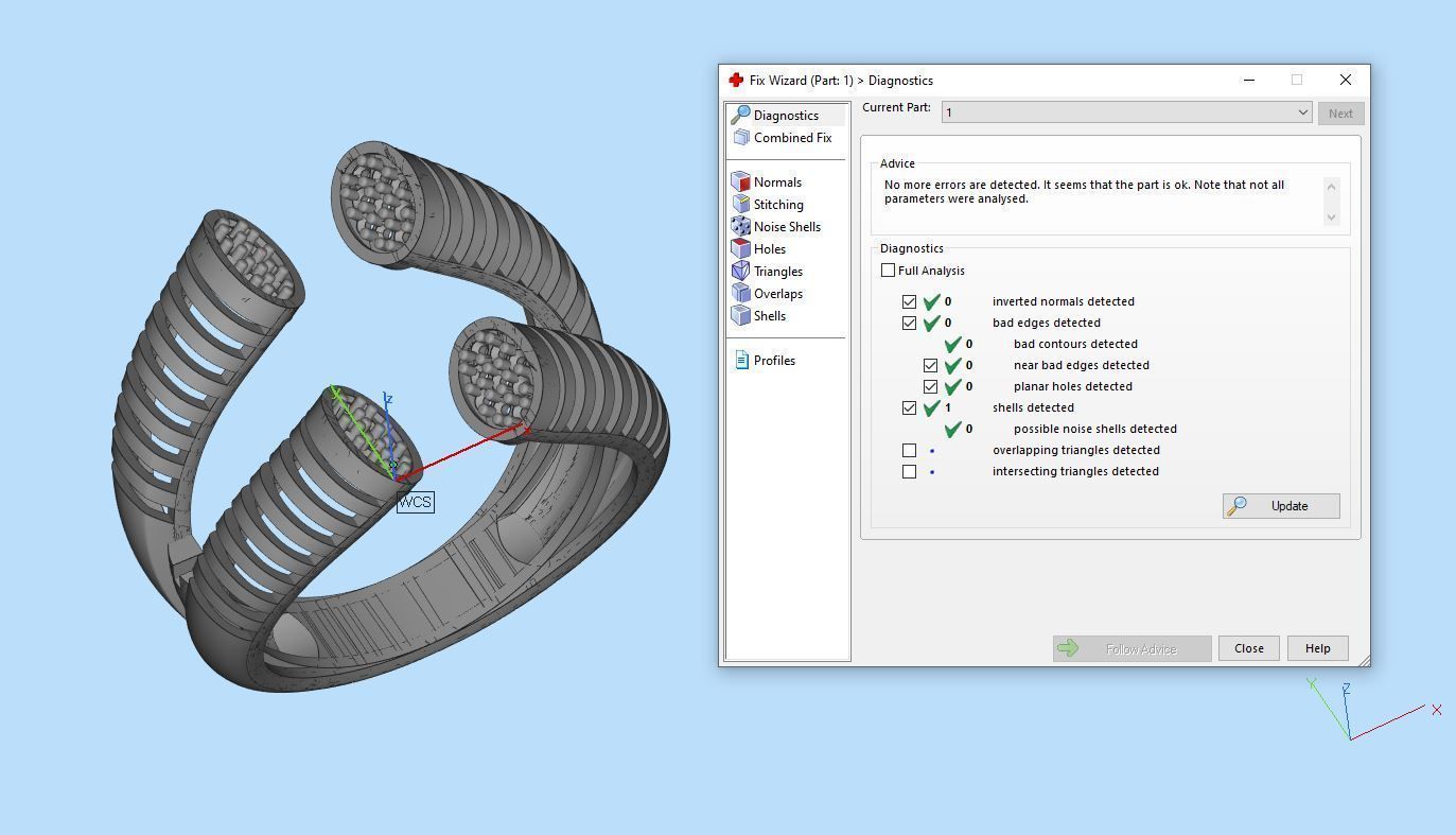 Zebra ring 3D print model_16