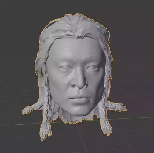 Shang Tsung Head - MK11 Model