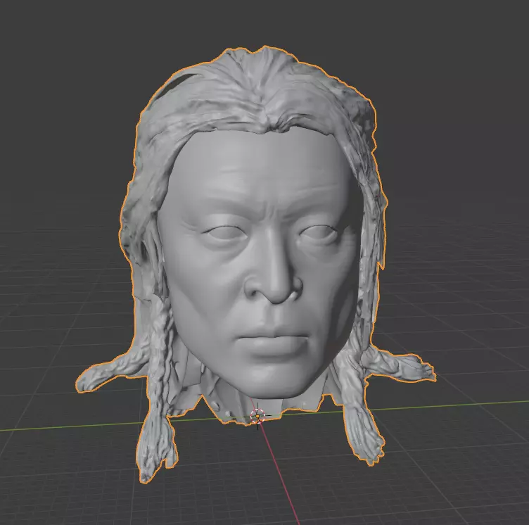 Shang Tsung Head - MK11 Model 3D print model