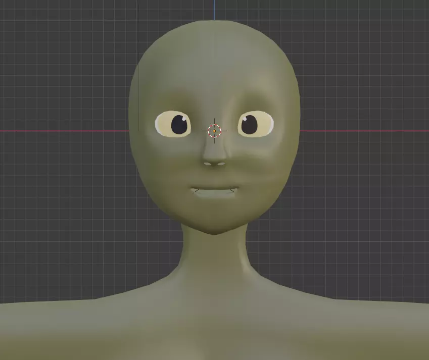 lowpoly starter woman body Free low-poly 3D model