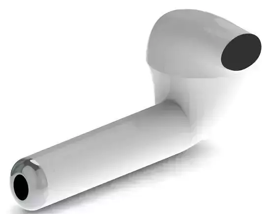 air pods Low-poly 3D model