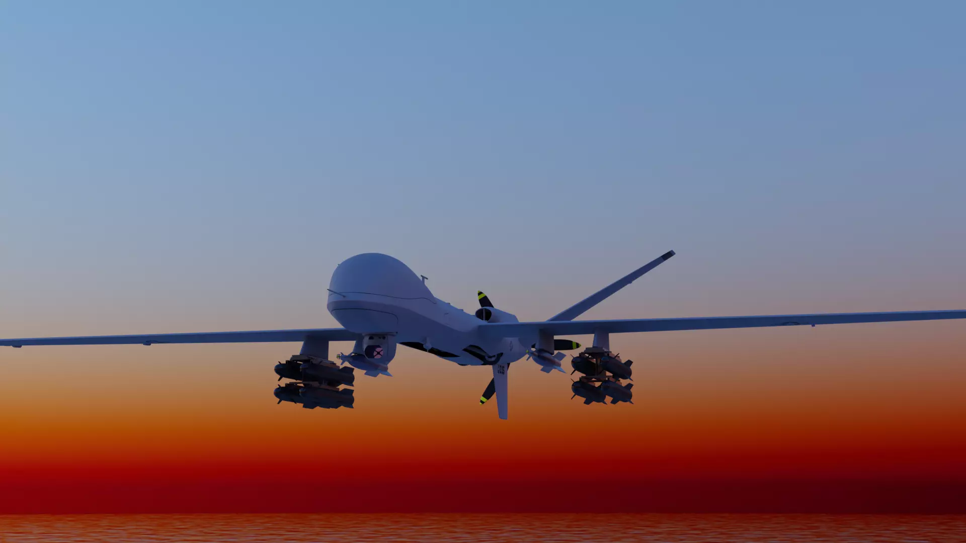 mq-9 reaper  3D model_0