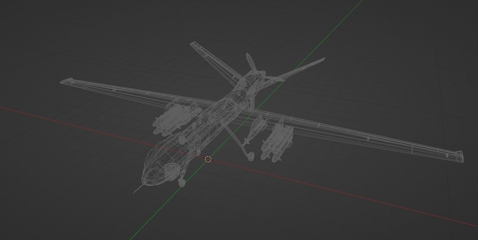 mq-9 reaper  3D model_7