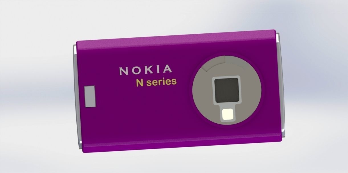 Nokia N95  3D print model_2