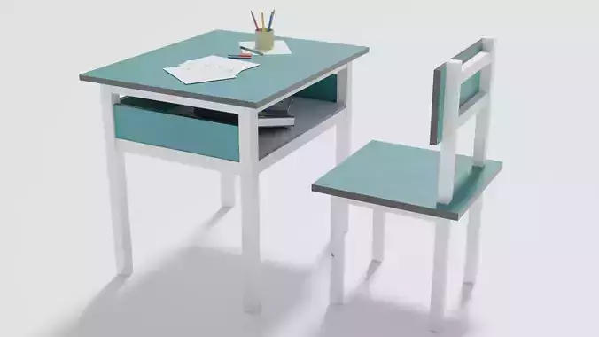 School Desk Student Desk With Chair 