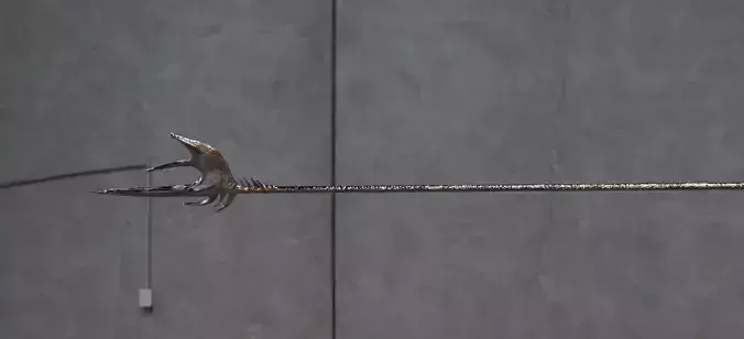 Atlantis Fishman Spear 3D model