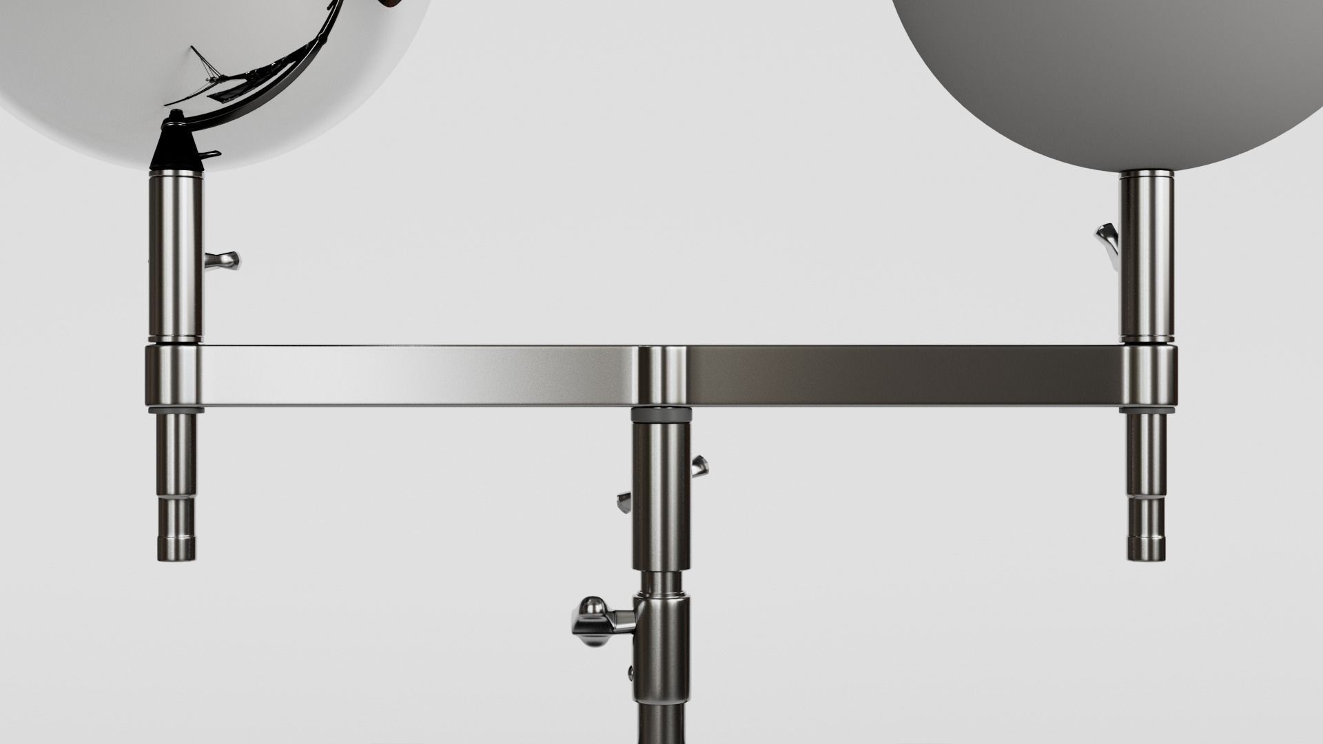 Color Checker with Chrome and Grey Ball 3D model_4