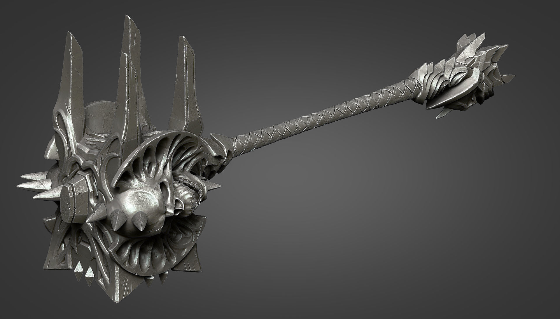 Bolvars Hammer 3D print model_5