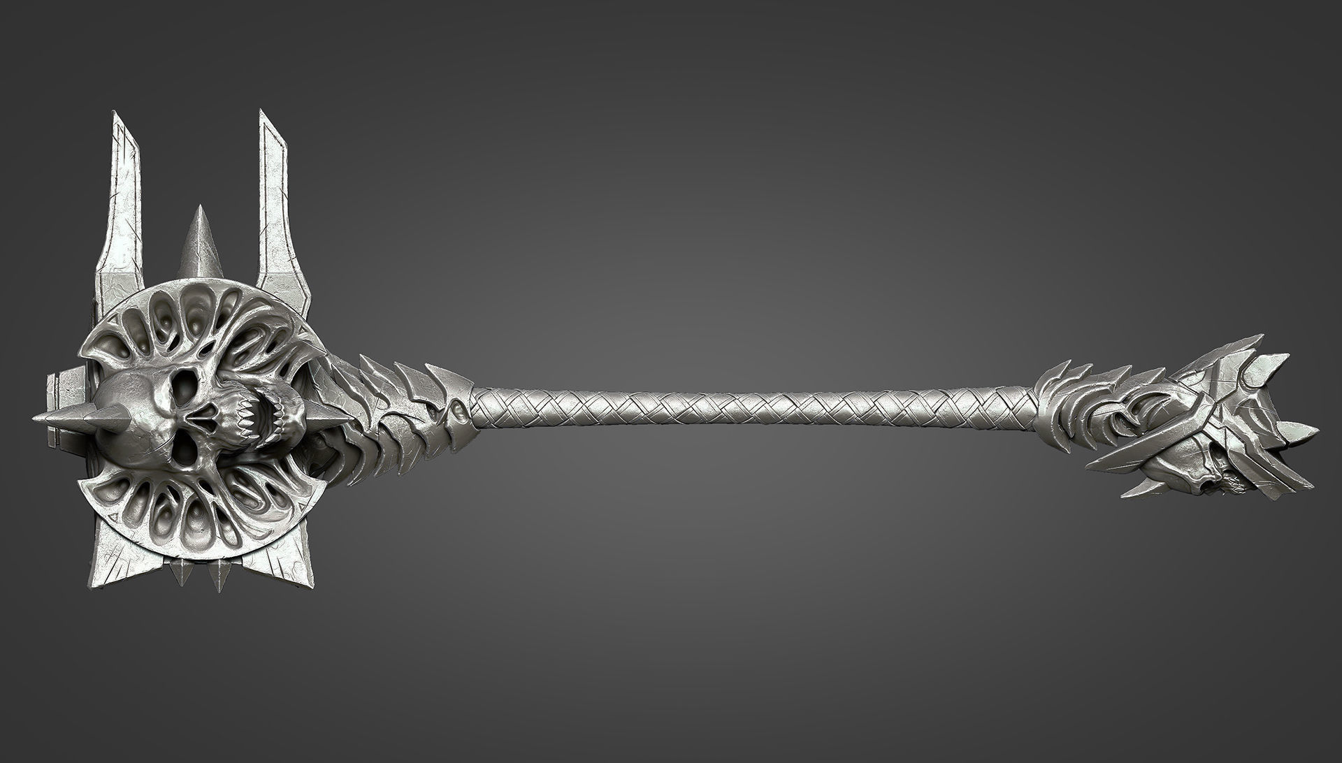 Bolvars Hammer 3D print model_3