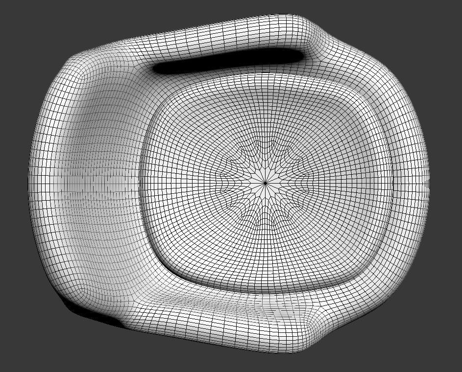 Armchair 3 leather chair 3D model_3