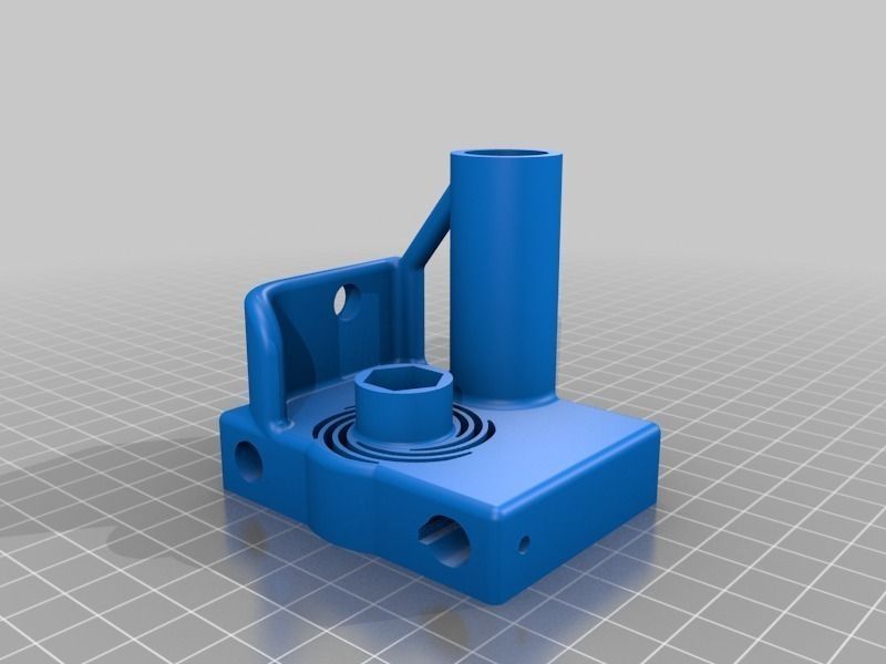 Wobbless X Mounts for MakerGear Prusa Free 3D print model_4