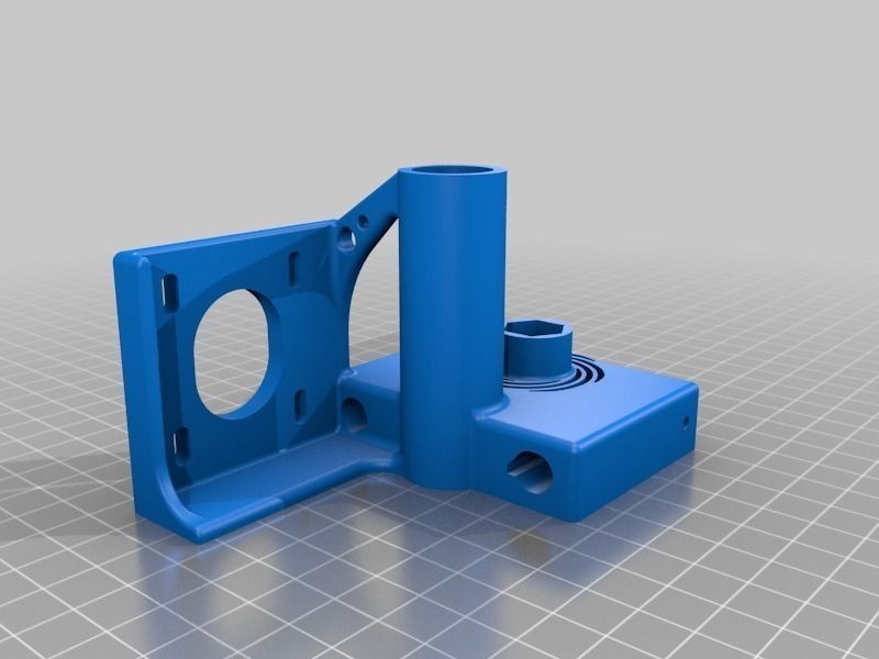 Wobbless X Mounts for MakerGear Prusa Free 3D print model_1