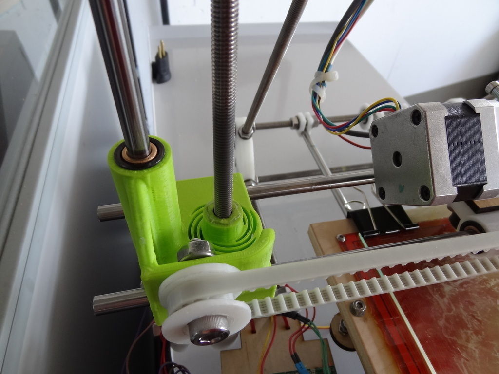 Wobbless X Mounts for MakerGear Prusa Free 3D print model_3
